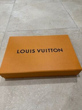 Louis Vuitton Orange Signature Gift Box